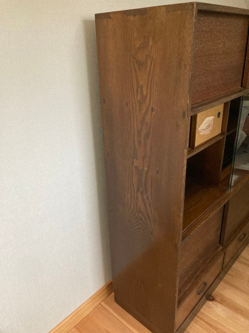 茶箪笥 昭和レトロ インテリア 飾り棚　アンティーク　和風