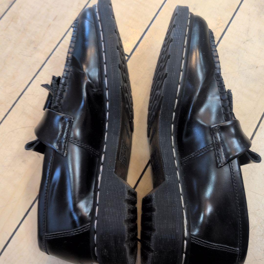 ドクターマーティン　タッセルローファー黒ローファー