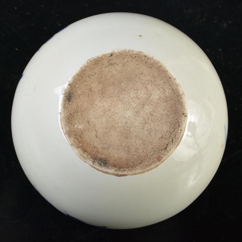 中国　古渡　青花　花文振出瓶　M　R6541