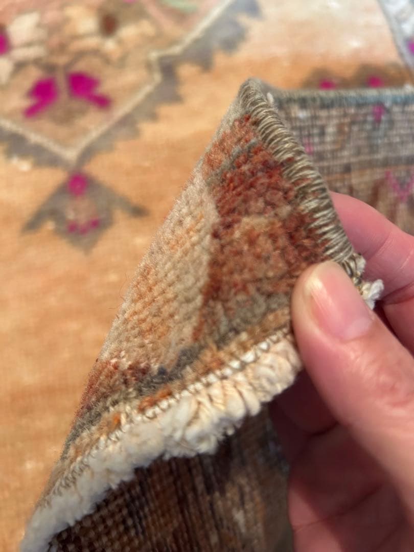 トルコ＊ヴィンテージラグ.105×52