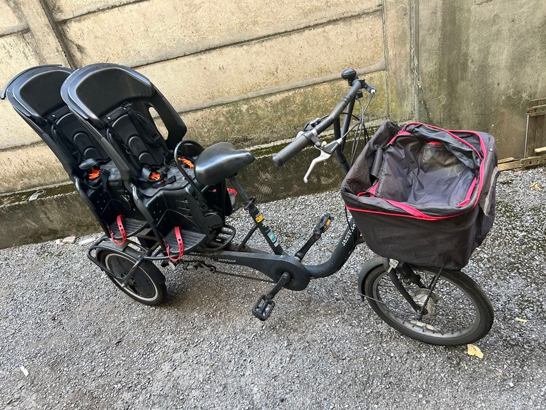 チャイルドシート付きシティサイクル