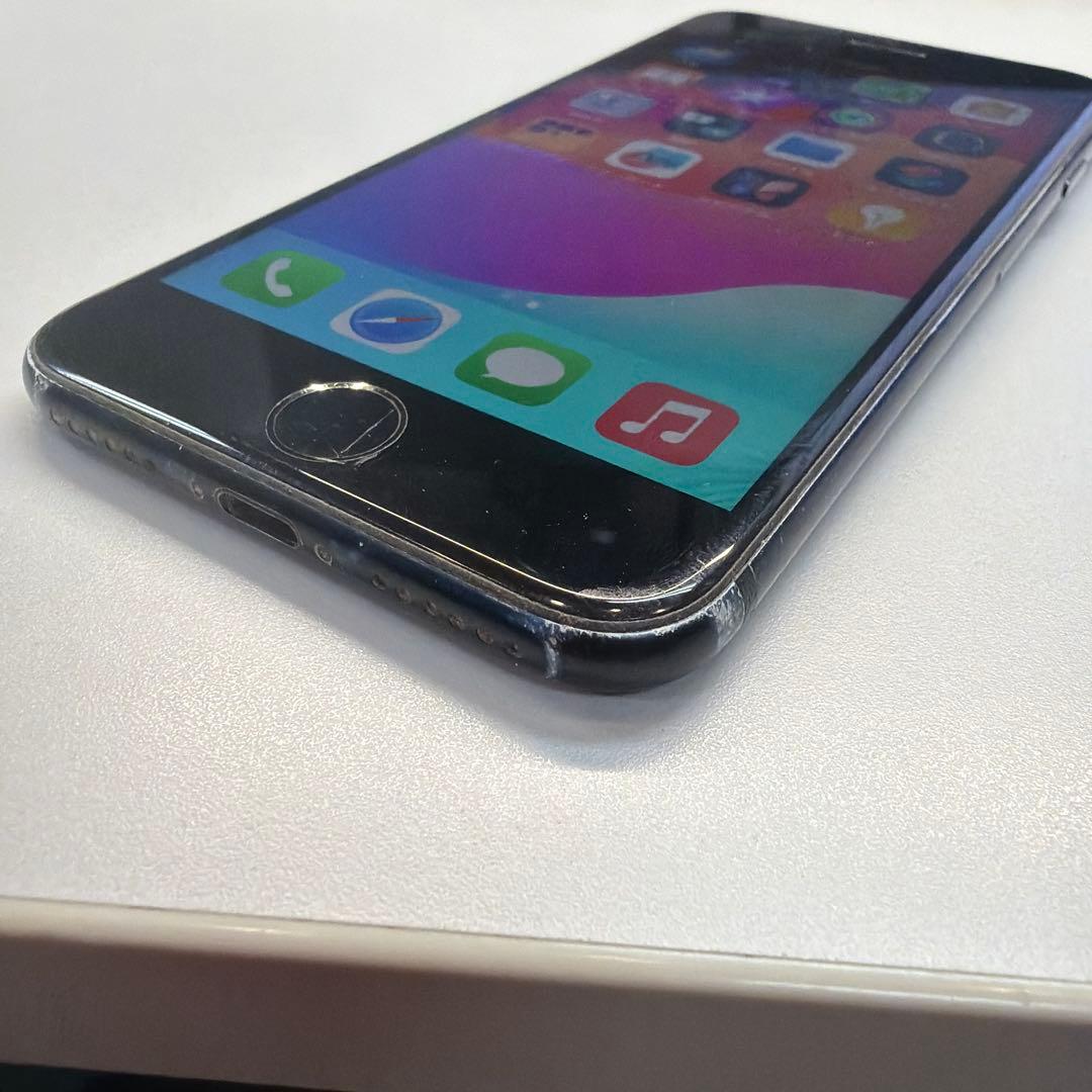 訳あり iPhone SE3 128GB 85% マナーNG ホームボタン割れ