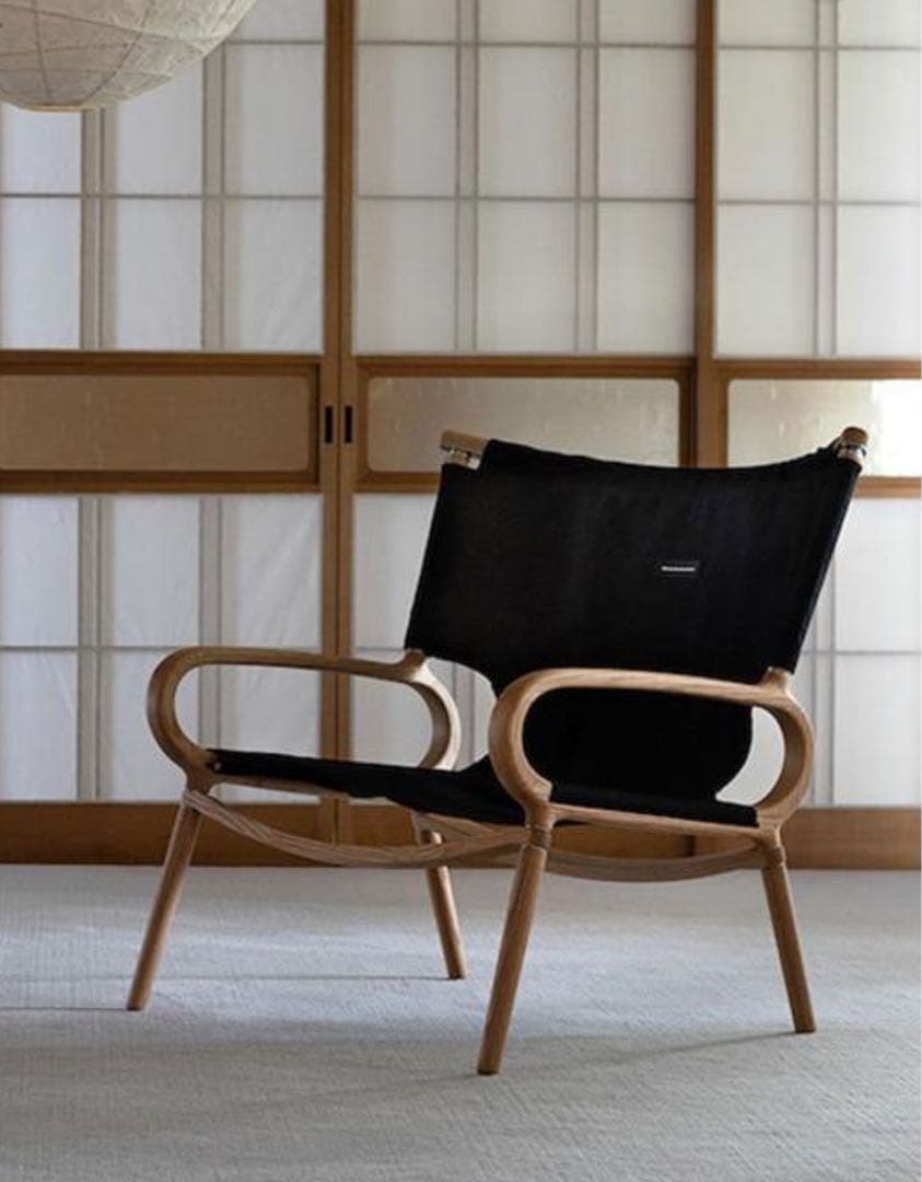 ikiki グランドチェア ウォルナット ブラック