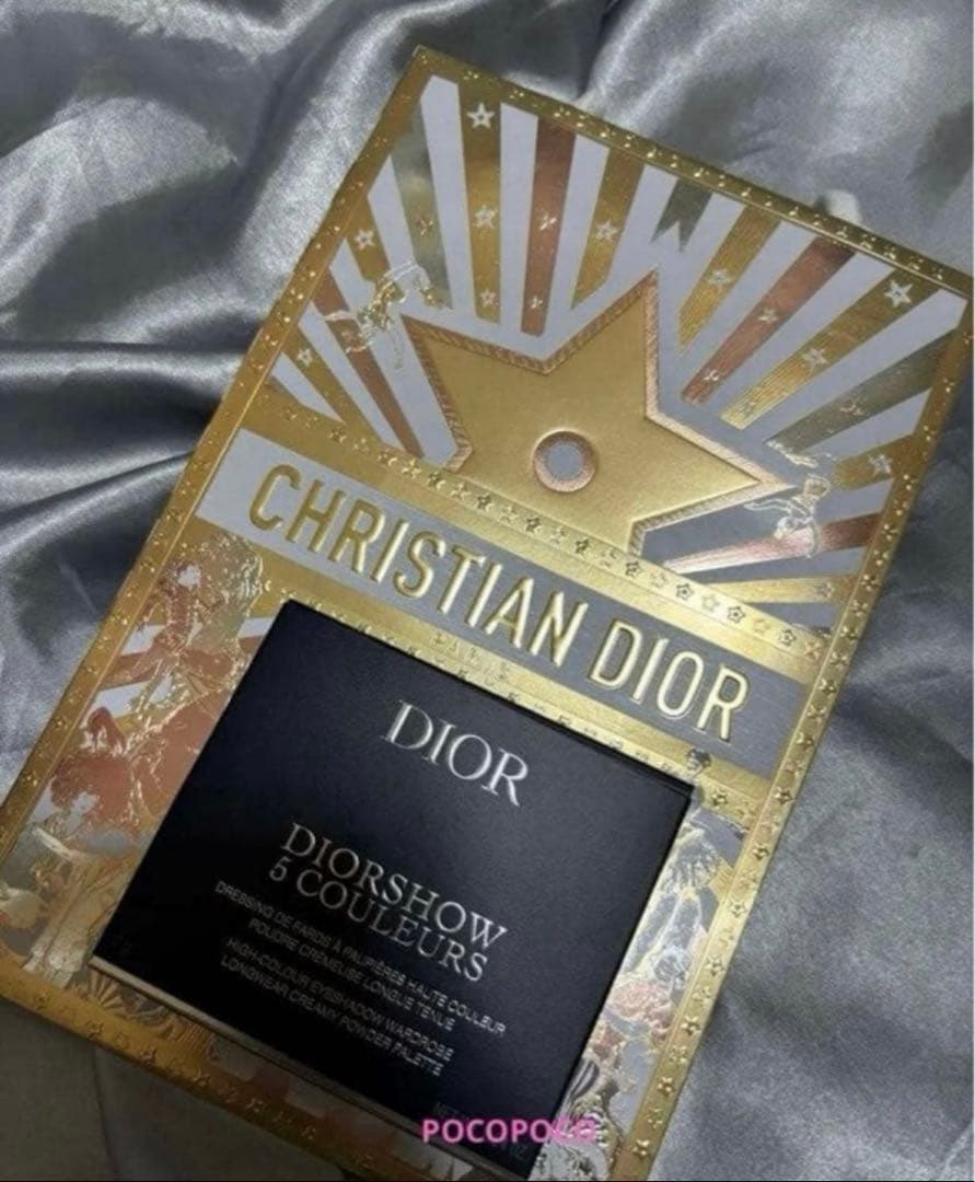 ディオール　ホリデー限定　アイシャドウ　サンククルール 912 プラムパレード