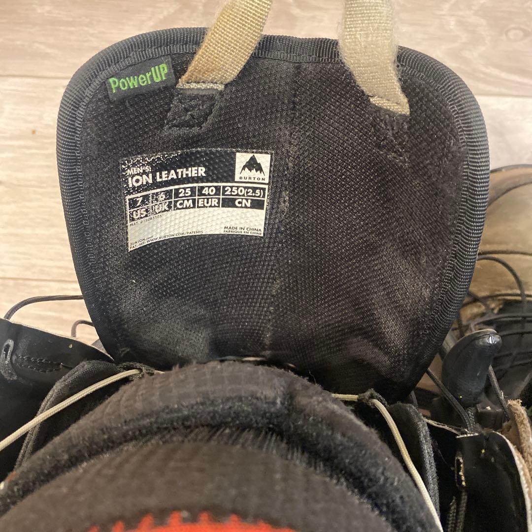 スノーボードブーツBurton ION LEATHER　25.0㎝