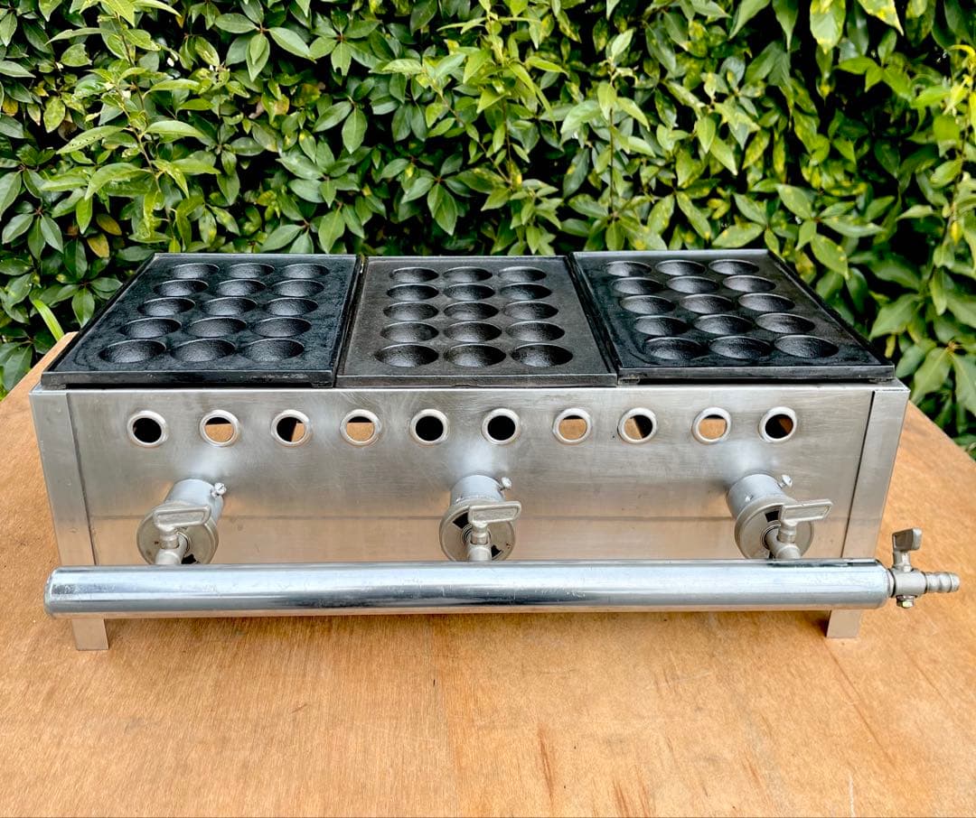 業務用たこ焼き器　プロパンガス用