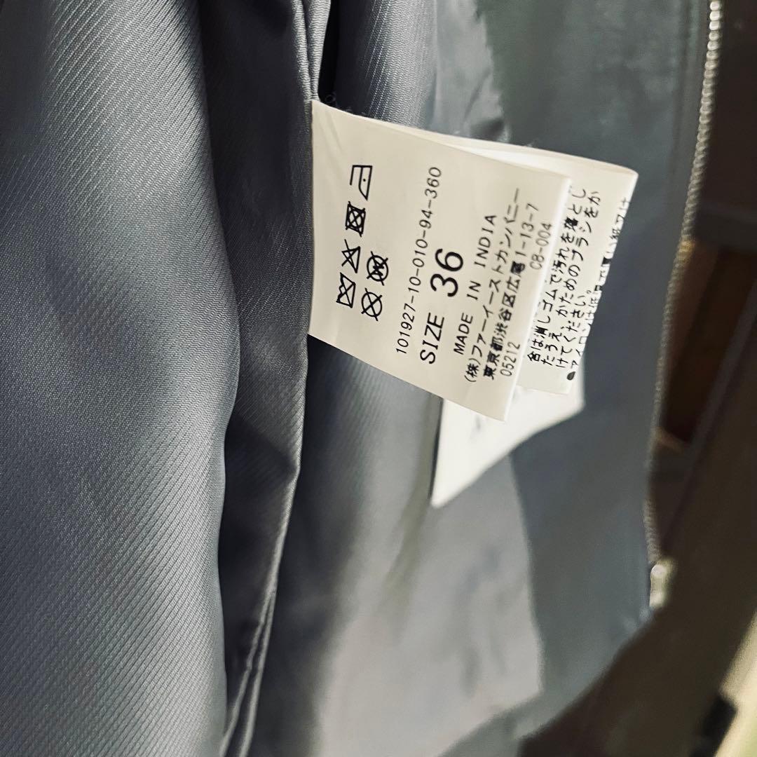 新品☆ANAYI ラムレザークルー　ジャケット/ セオリー、23区、セルフォード