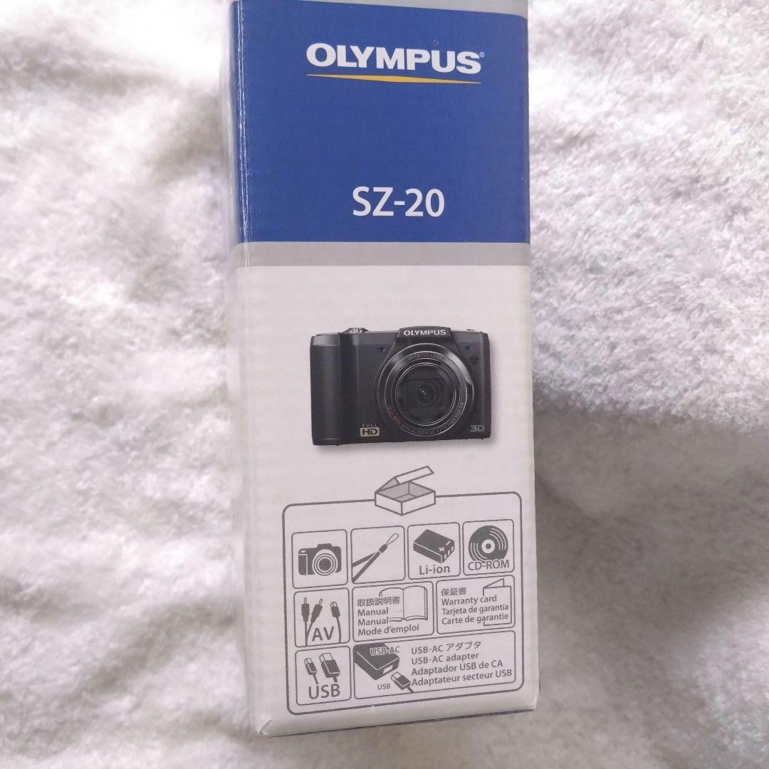 極美品 動作品 OLYMPUS デジカメ SZ-20 ブラック