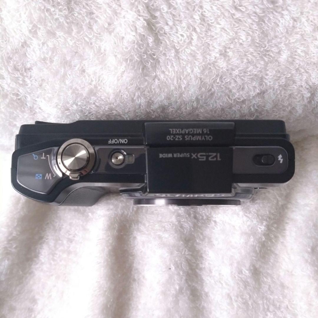 極美品 動作品 OLYMPUS デジカメ SZ-20 ブラック