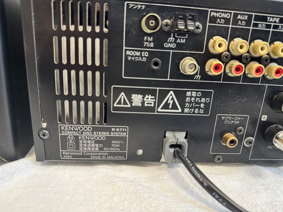 KENWOOD R-K711 スピーカー LS-K711セット