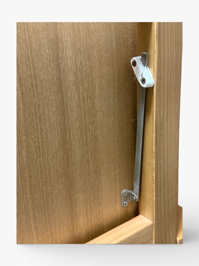 【無印良品】ドレッサーテーブル 天然木タモ材 鏡付き シンプルデザイン