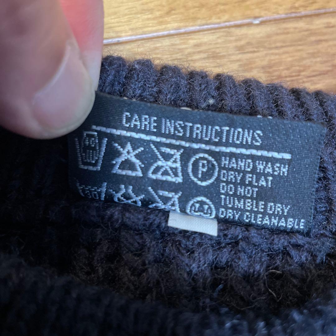 Peter Storm ピーターストーム　ブラック ニットセーター S