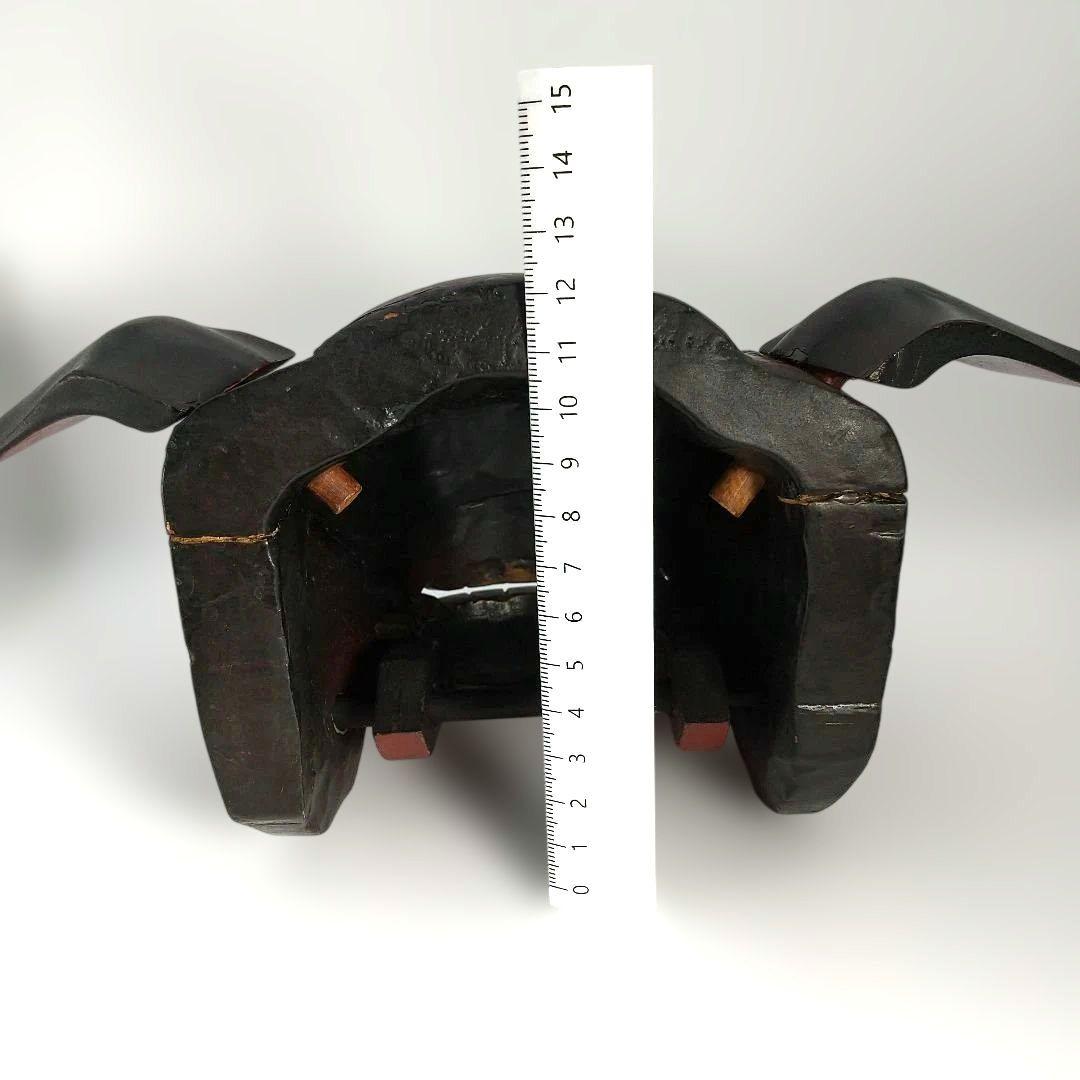 【希少な民芸品・美品】獅子頭 獅子舞