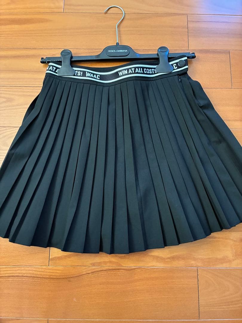 WAAC ブラック プリーツスカート