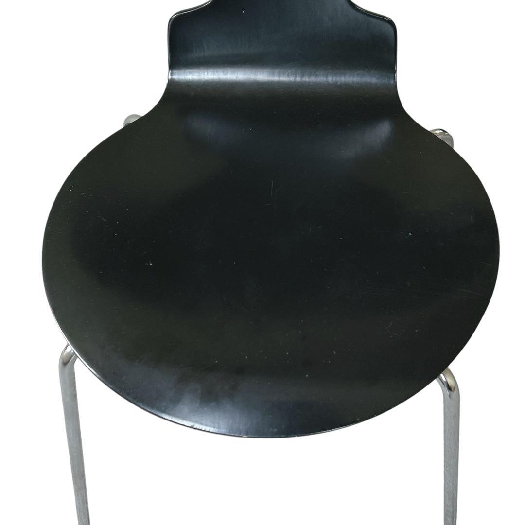 美品　ヤマギワ ダイニングチェア 黒　YAMAGIWA チェア