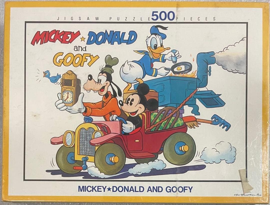 ジグソーパズル ディズニー テンヨー まとめ売り 500P 中古検品済み 廃盤