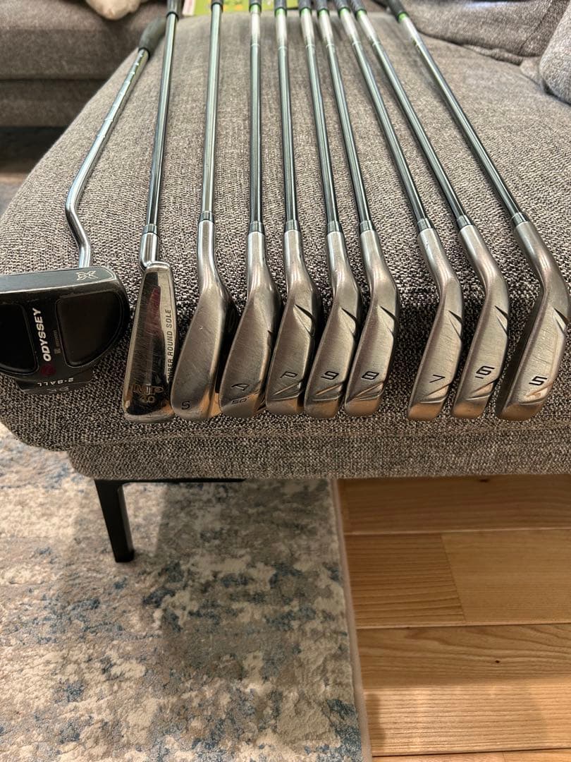 アイアンセット メンズ 10本セット オデッセイパター