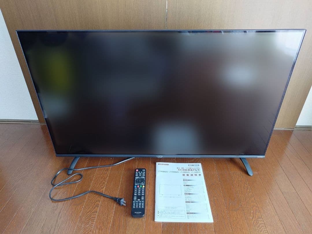 【美品】アイリスオーヤマ 4K液晶テレビ 43型 LUCA LT-43B620