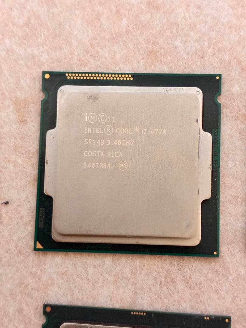 m*o様 Intel Core i7-4770 CPUと8GB DDR3 RAM