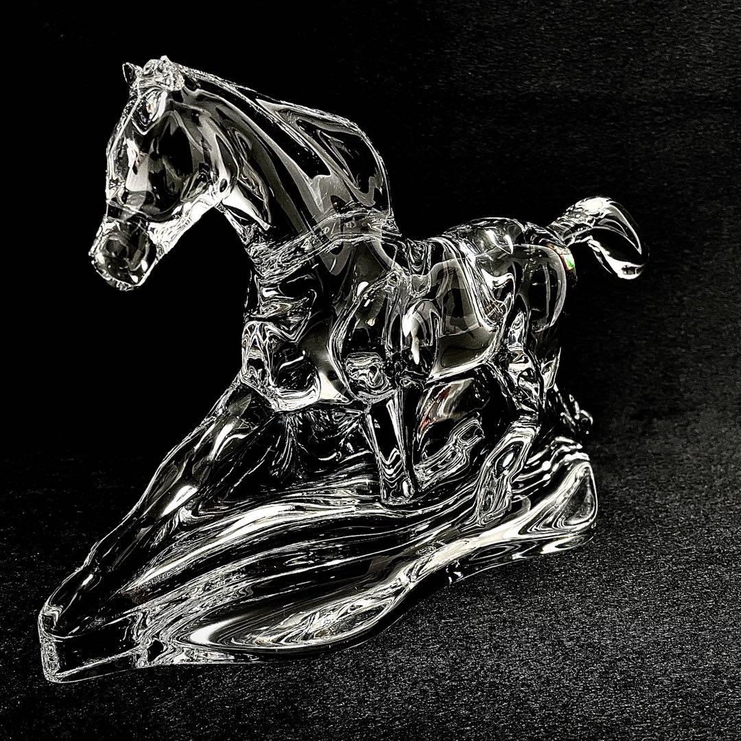 【特大】希少 Baccarat バカラ 馬 ホース クリスタル 【箱付】