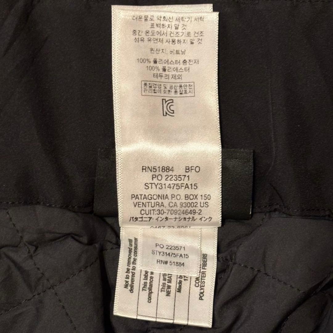 【パタゴニア】スキー　スノーボードパンツ　黒　M ゴアテックス　15年製　美品k