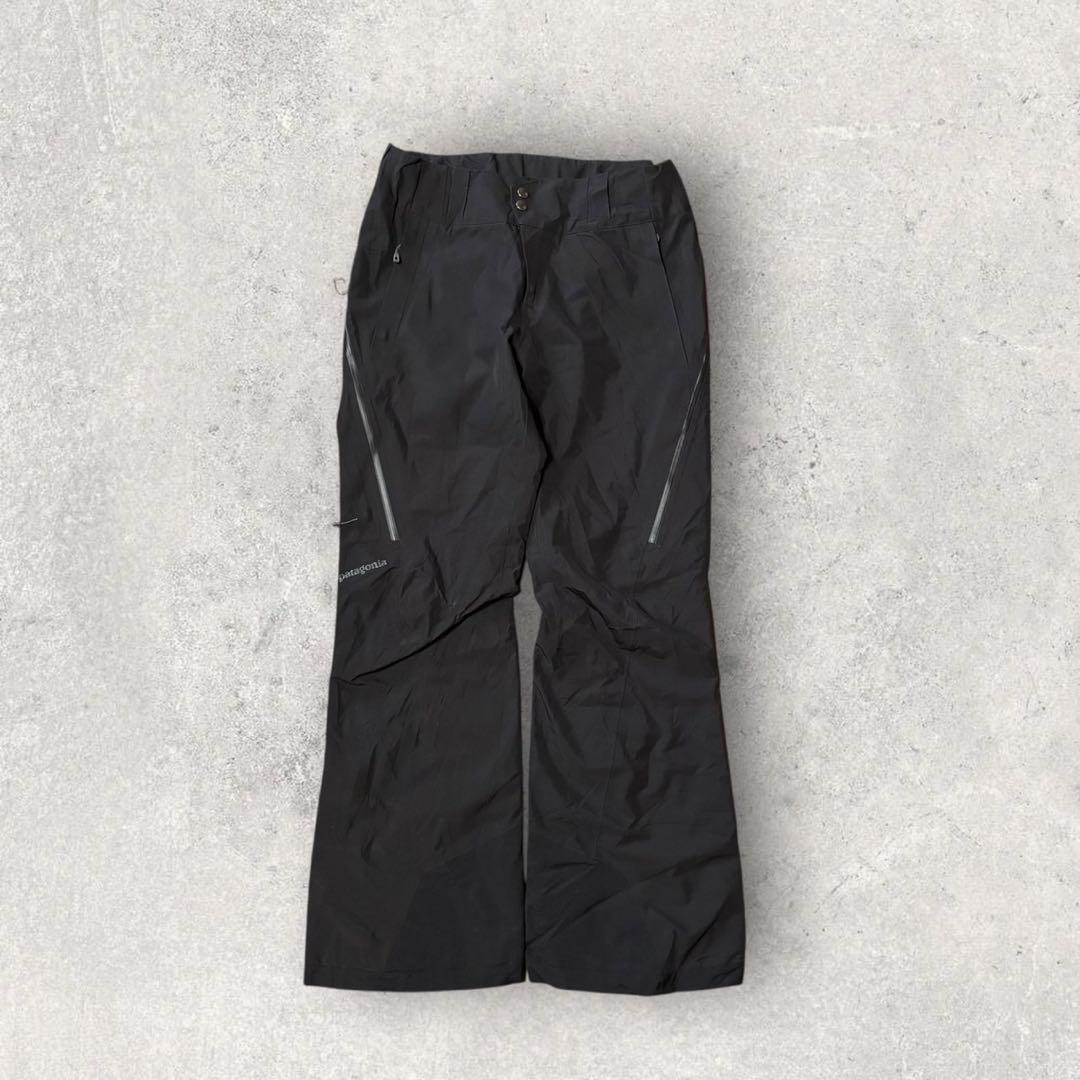 【パタゴニア】スキー　スノーボードパンツ　黒　M ゴアテックス　15年製　美品k