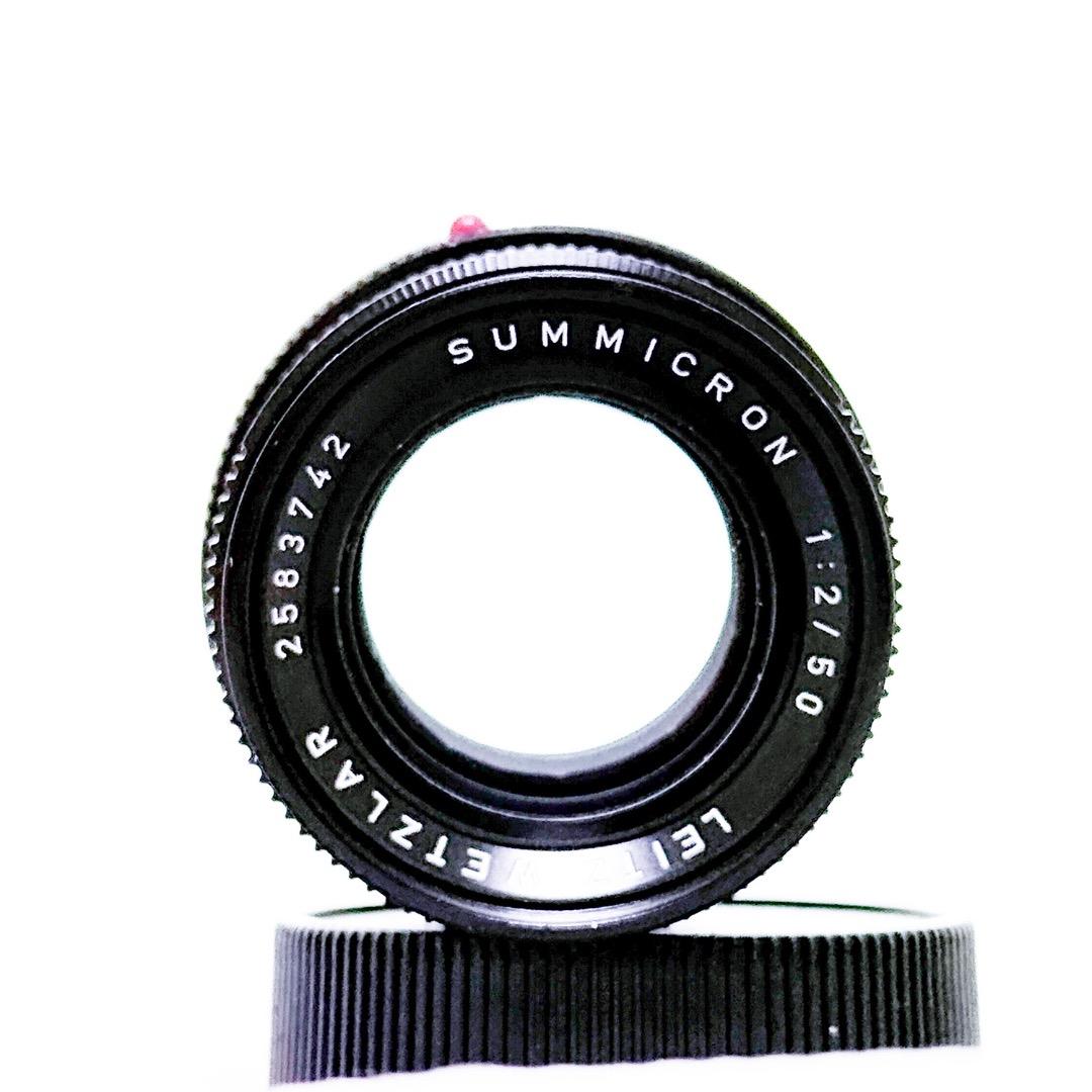 SUMMICRON 50mm f2 2nd 6枚玉　純正レンズキャップ