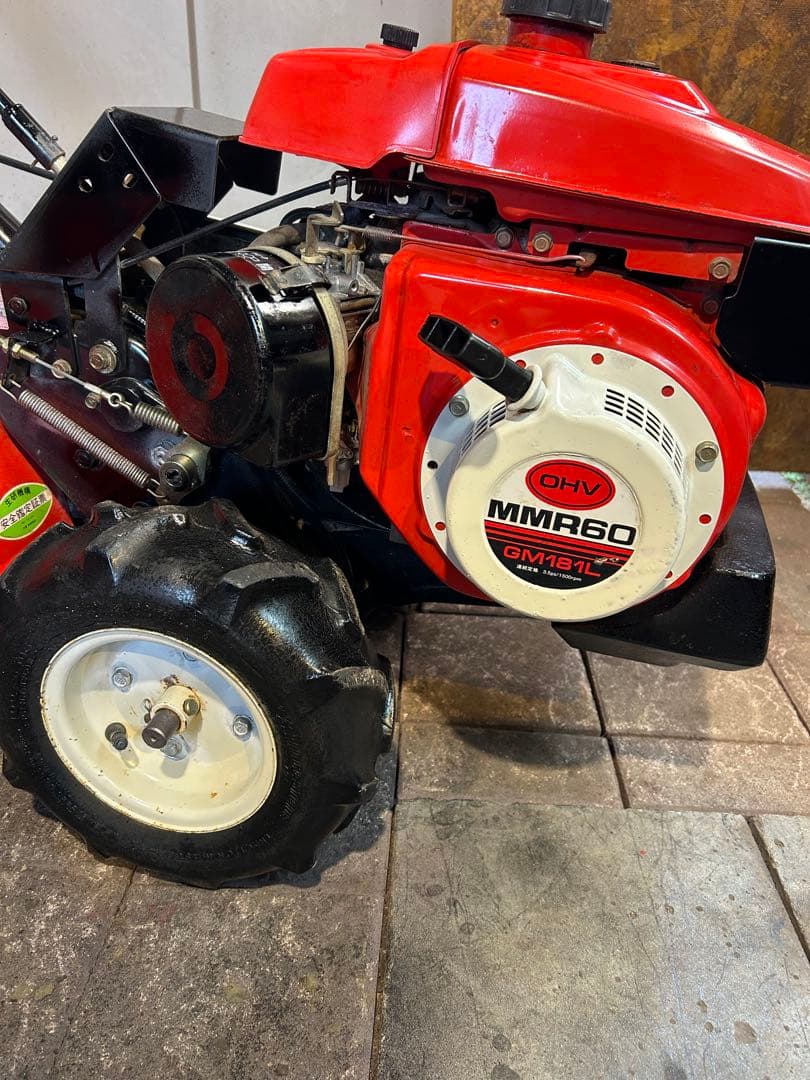 引き取り希望です。、実働整備済中古【三菱耕運機　MMR60】逆転耕運付き
