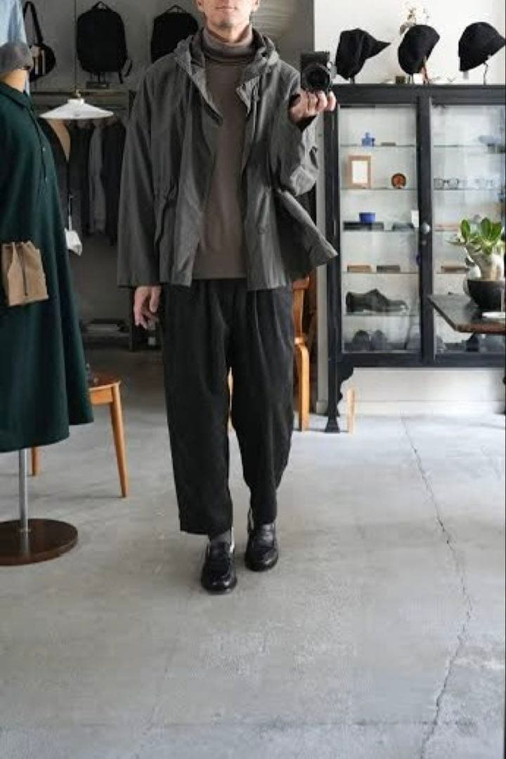 ガ*ョ様 FIRMUM ナイロンショートモッズコートno control air