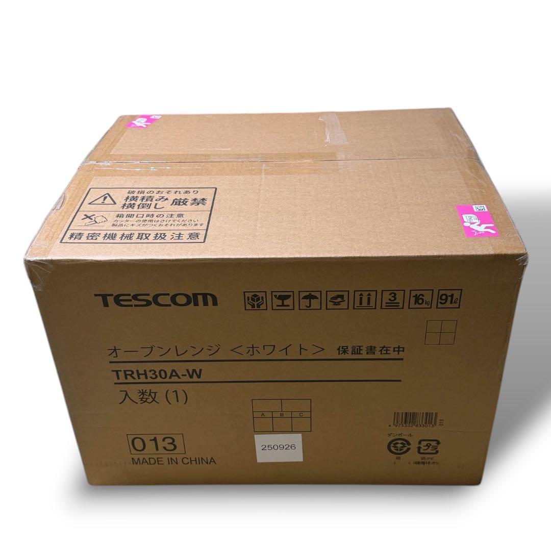 テスコム オーブンレンジ 18L ホワイト TRH30A-W