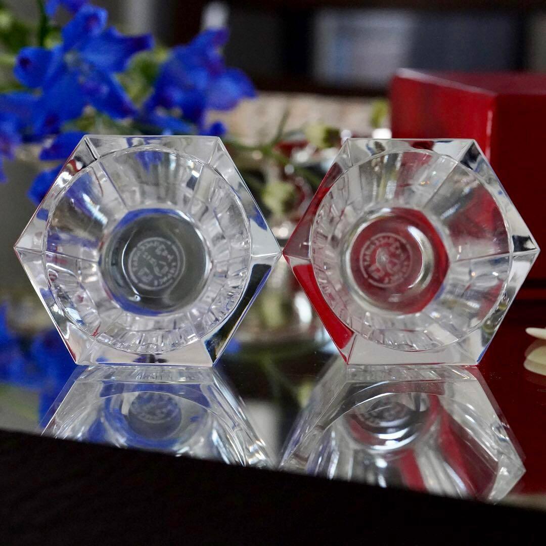 美品★オールド バカラ アルクール ミズーリ ソルト＆ペッパー 塩胡椒入れ 希少