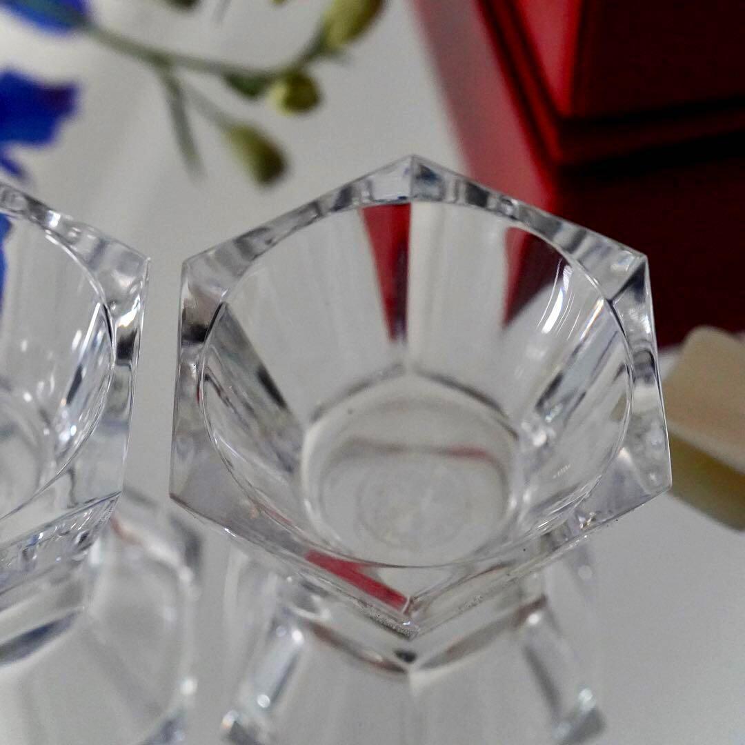 美品★オールド バカラ アルクール ミズーリ ソルト＆ペッパー 塩胡椒入れ 希少