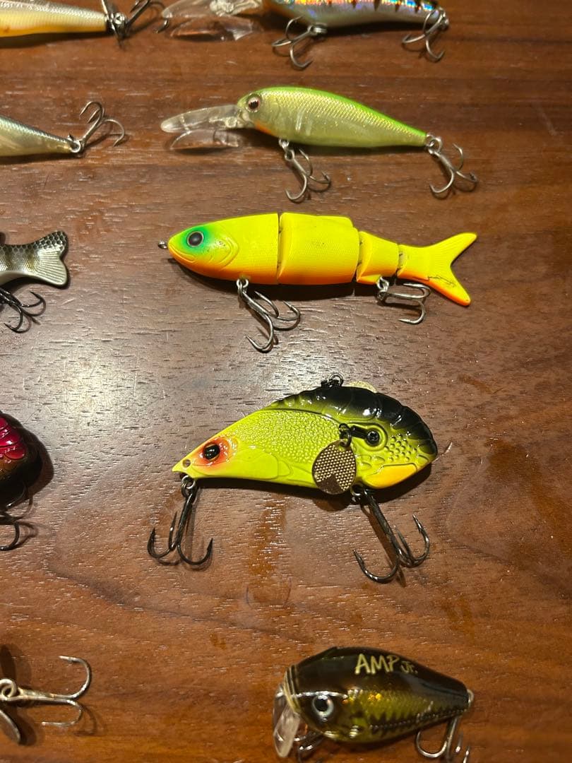 バス釣りルアー引退セット