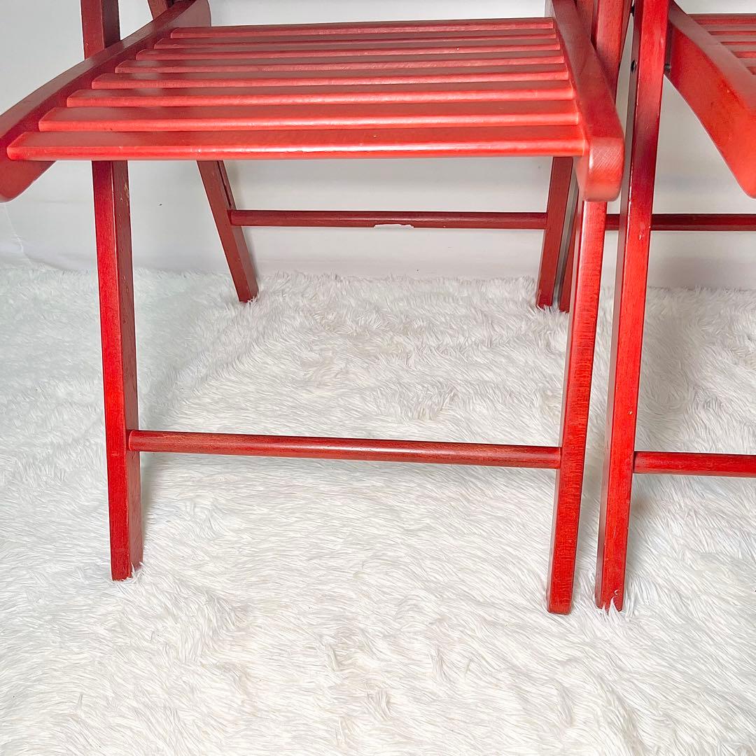 IKEA イケア TERJE テリエ 折りたたみチェア 4脚セット