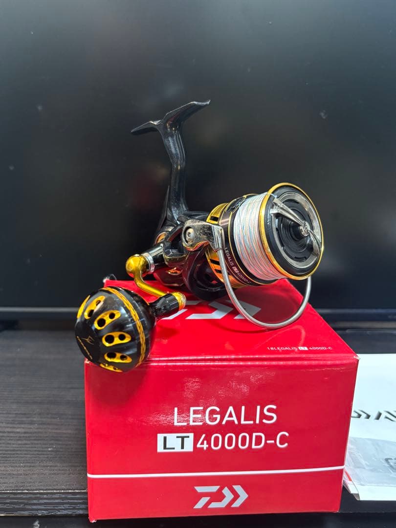 DAIWA 18LEGALIS LT4000D-C/ハンドル交換 / pe1.5
