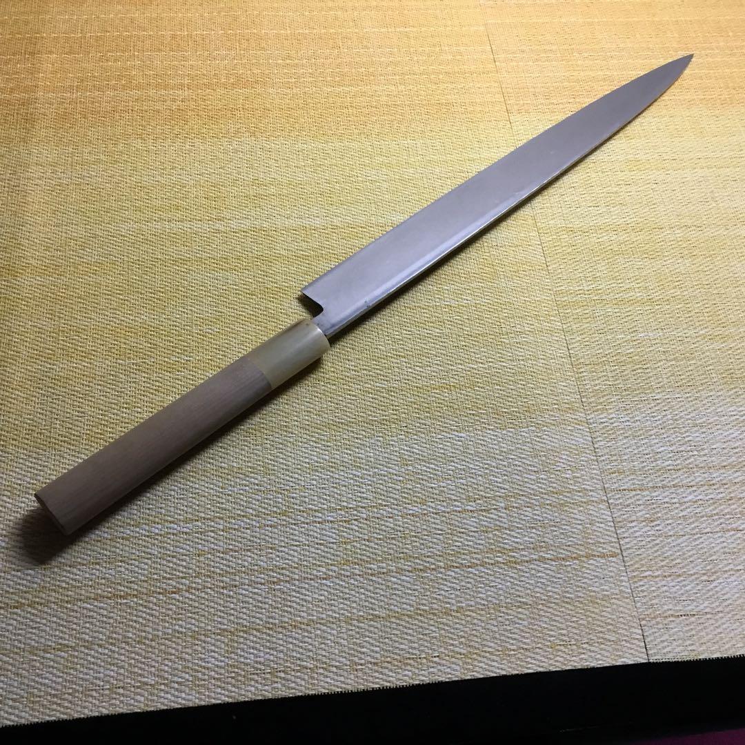 東京築地　有次　本焼柳刃包丁(ポンでお願い致します)