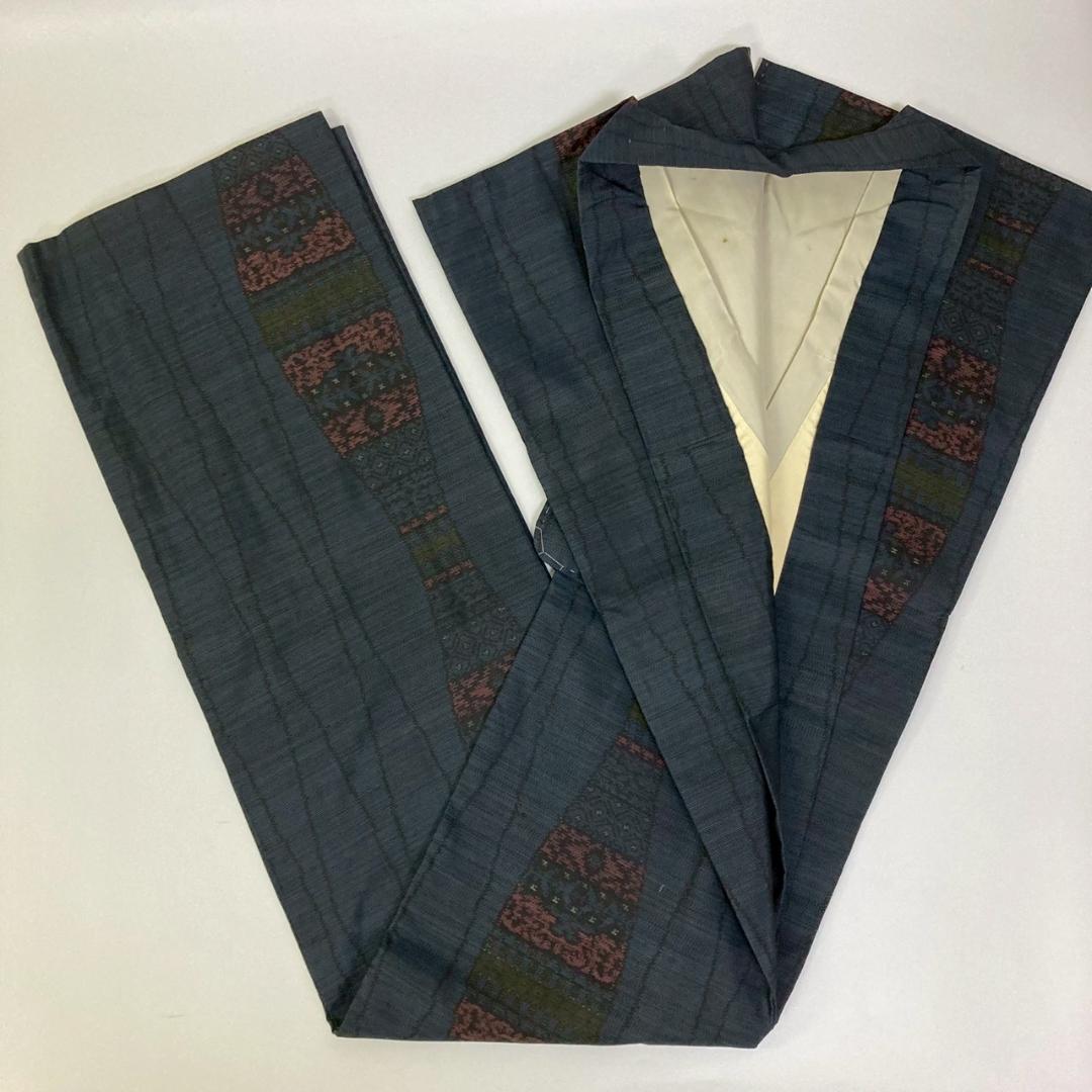 KK925 大島紬 9枚 着物まとめ売り 着用 リメイク 大量セット