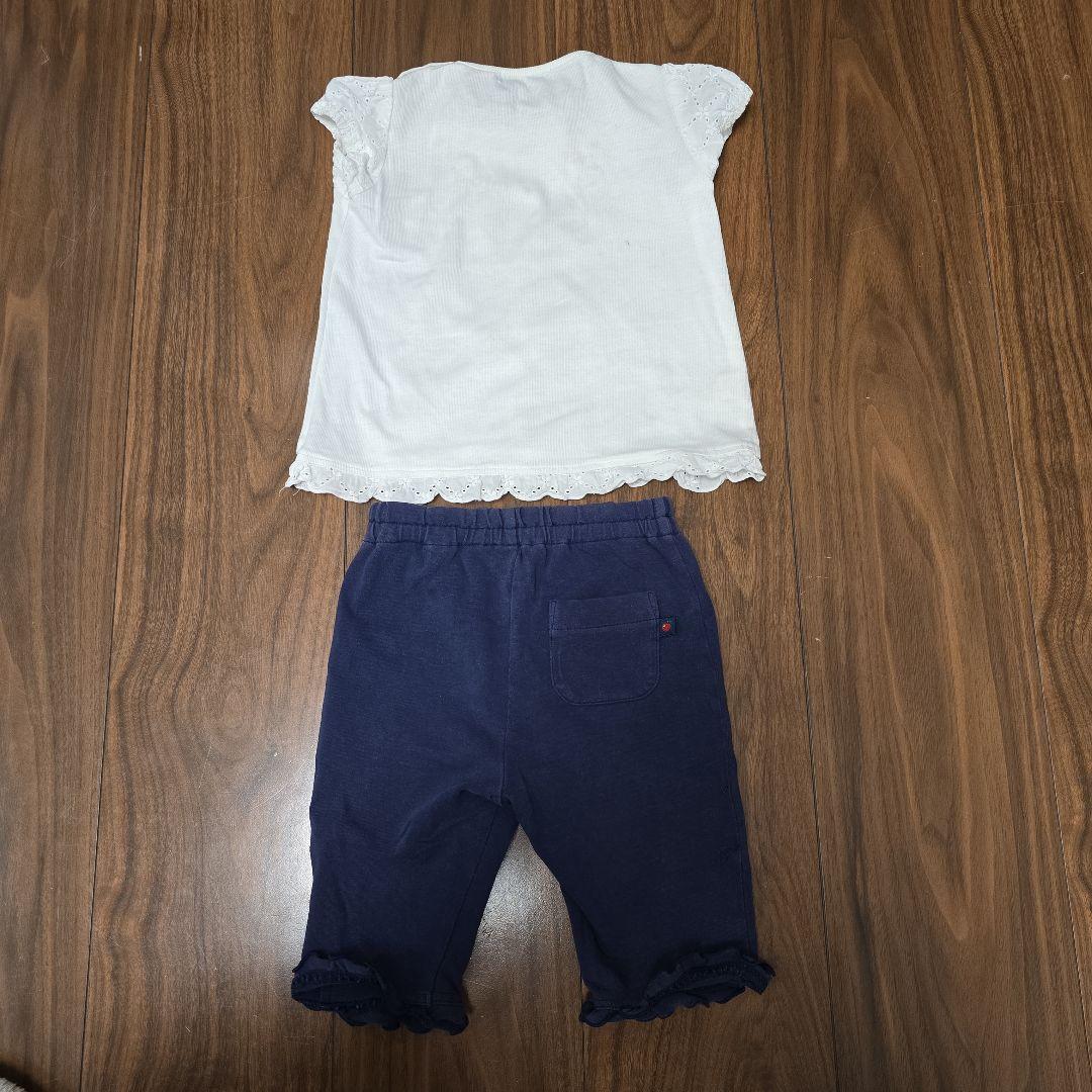 ファミリア　Tシャツ　パンツ　ワンピース　90　半袖　女の子　セット　まとめ売り