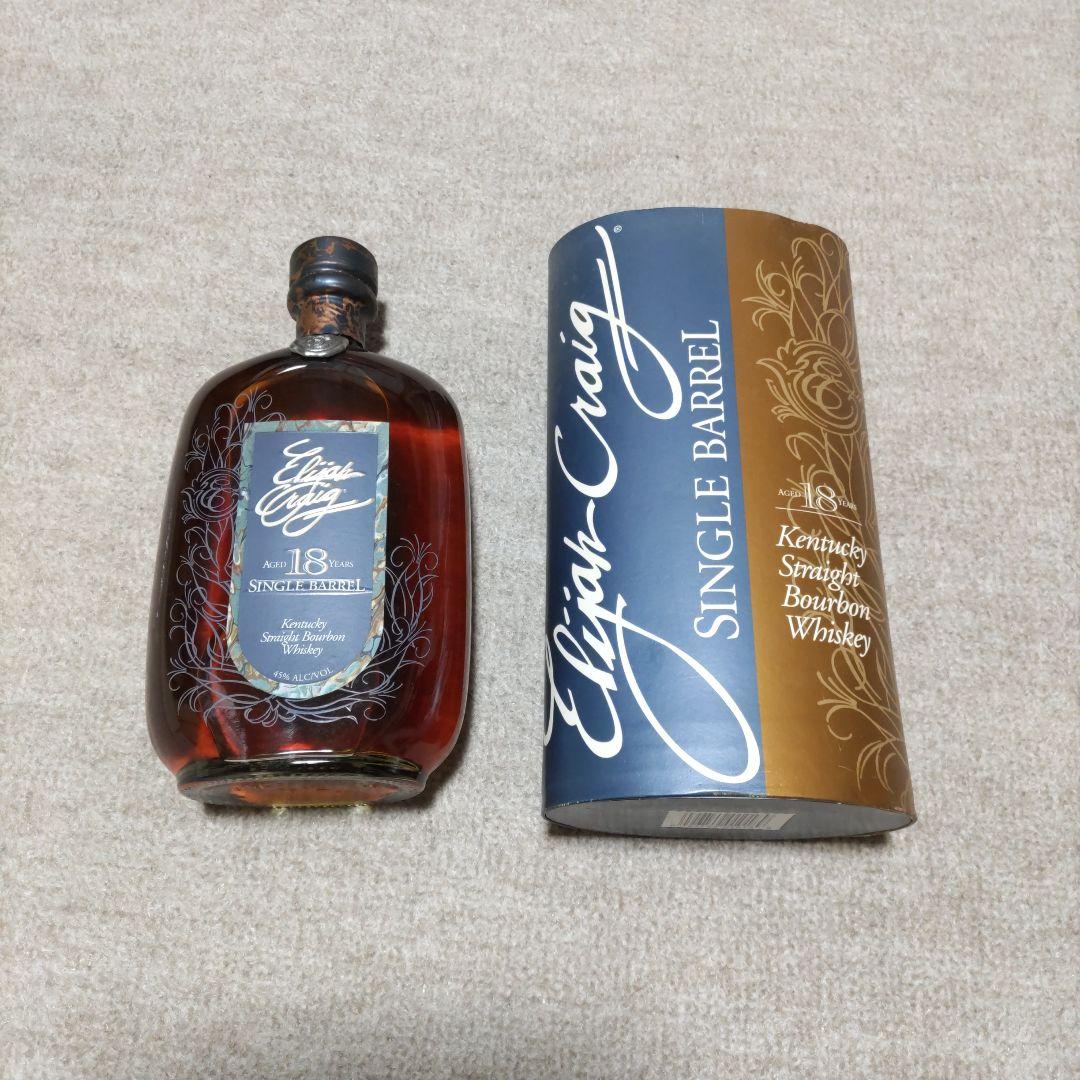 ELIJAH CRAIG エライジャクレイグ 18年 シングルバレル 未開栓