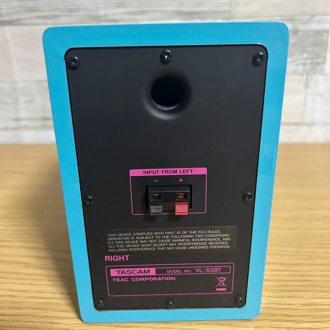 【色褪せあり】 TASCAM VL-S3BT MIKU デスクトップモニター
