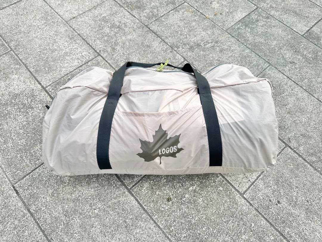 【未使用】ロゴス LOGOS エアマジック ドーム M-BJ 専用ポンプ付き