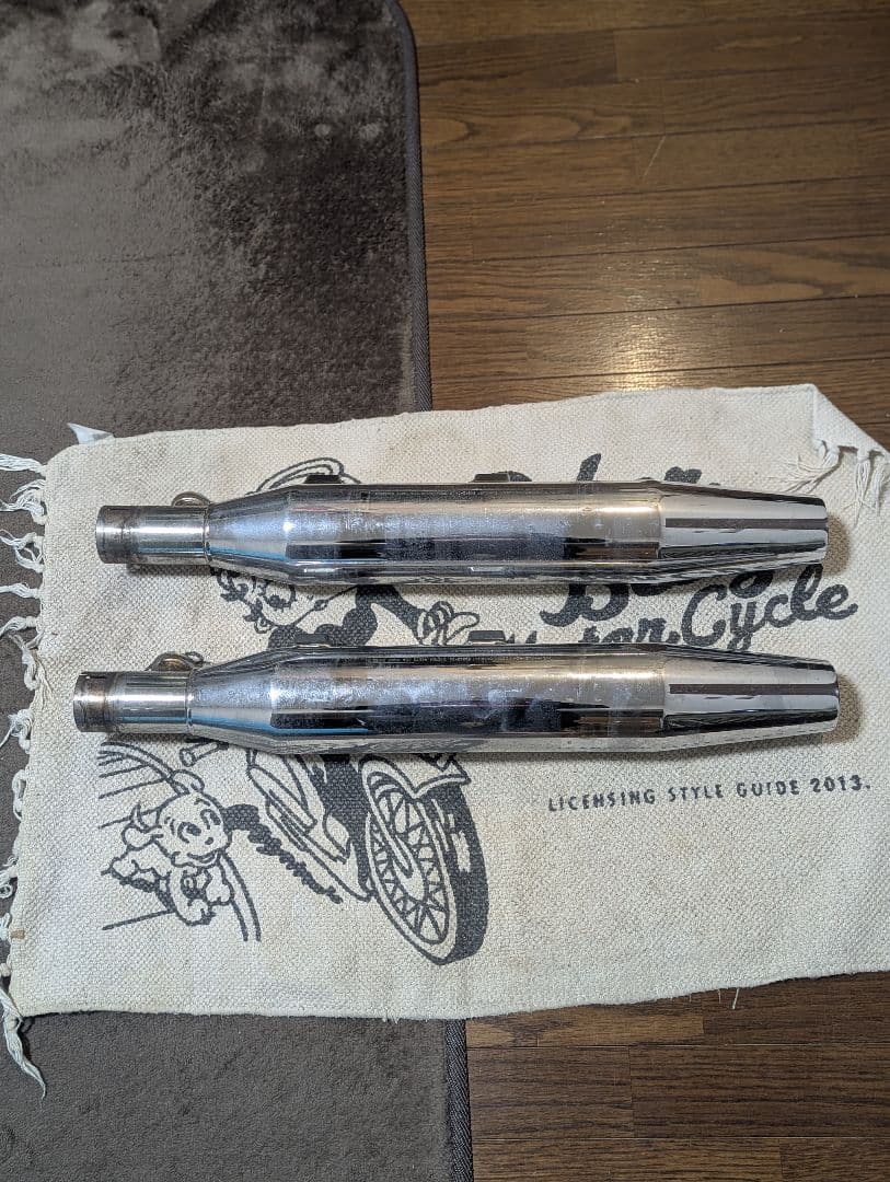 ☆ハーレーダビッドソン　スポーツスター北米仕様 2本セット　パンチアウト済み☆