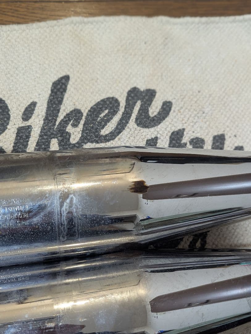 ☆ハーレーダビッドソン　スポーツスター北米仕様 2本セット　パンチアウト済み☆