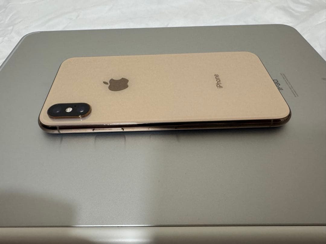 猫*様 iPhone xs gold 64gb