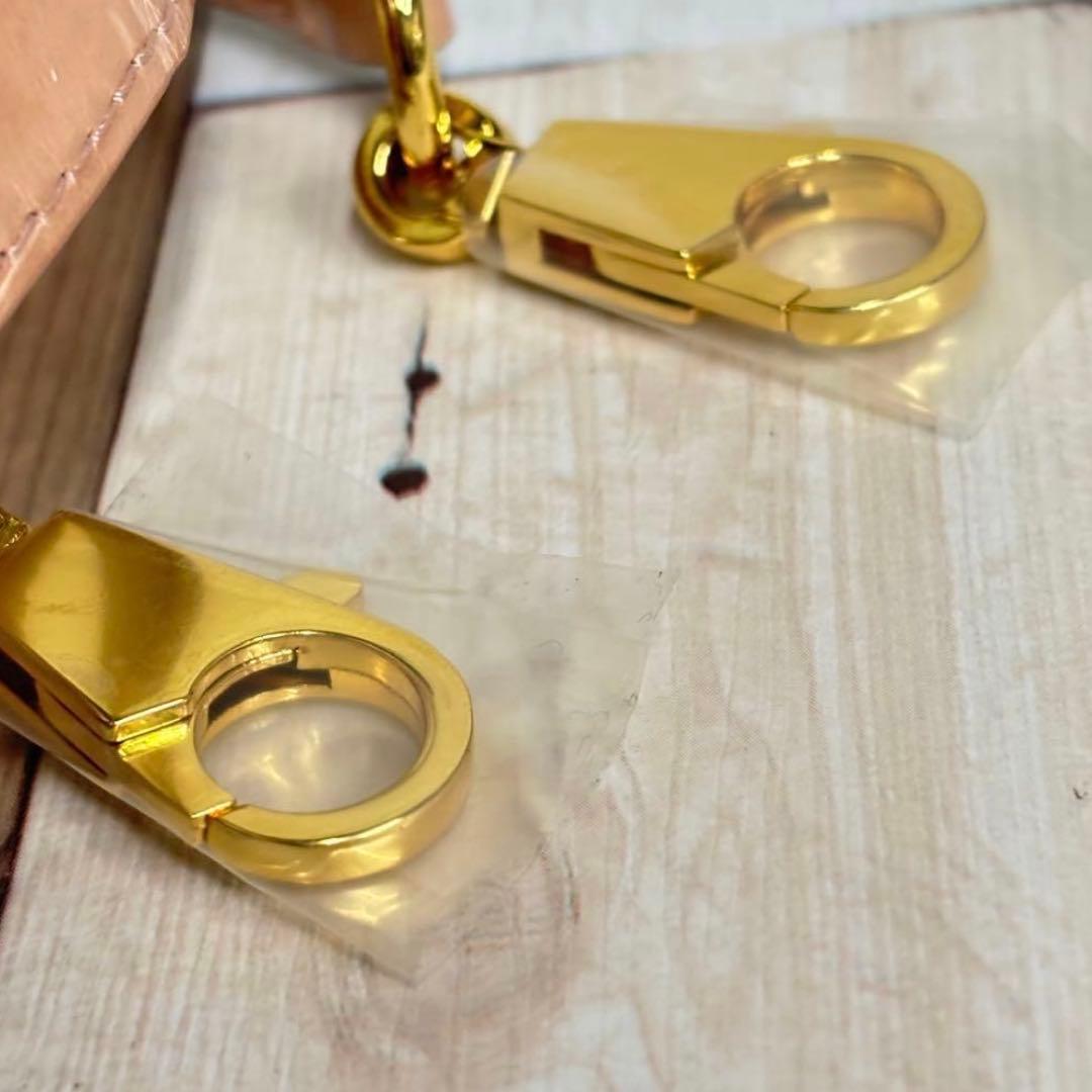 クロコダイル ハンドバッグ 2WAY ショルダーバッグ　シャイニング　アルムコ