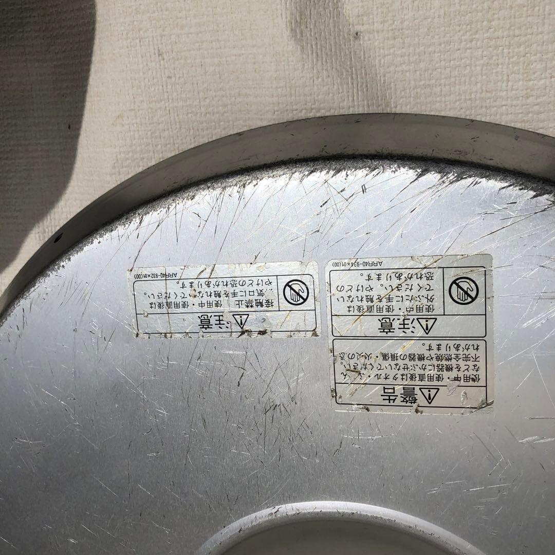 両手鍋アルミ鍋　大鍋　蓋付きキャンプ アウトドア　炊き出しBBQ 厨房計量目盛付