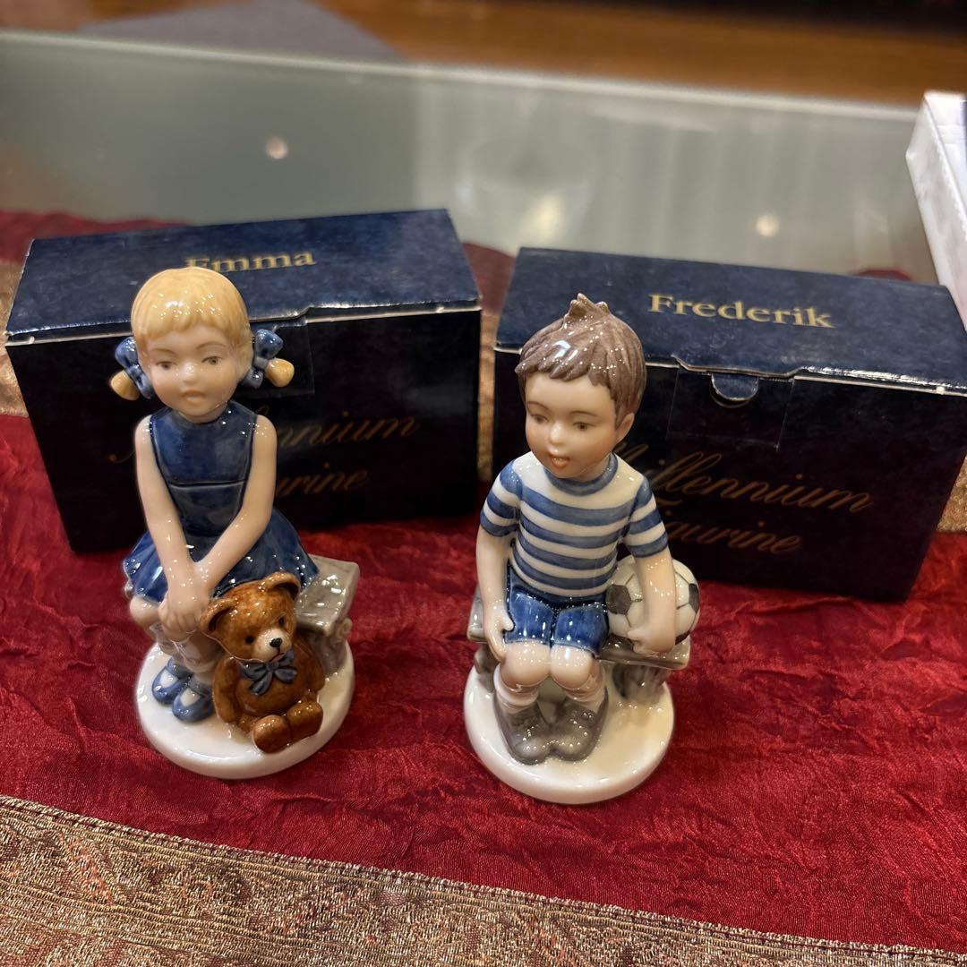 FrederikとEmma ミレニアムフィギュリン 2000年