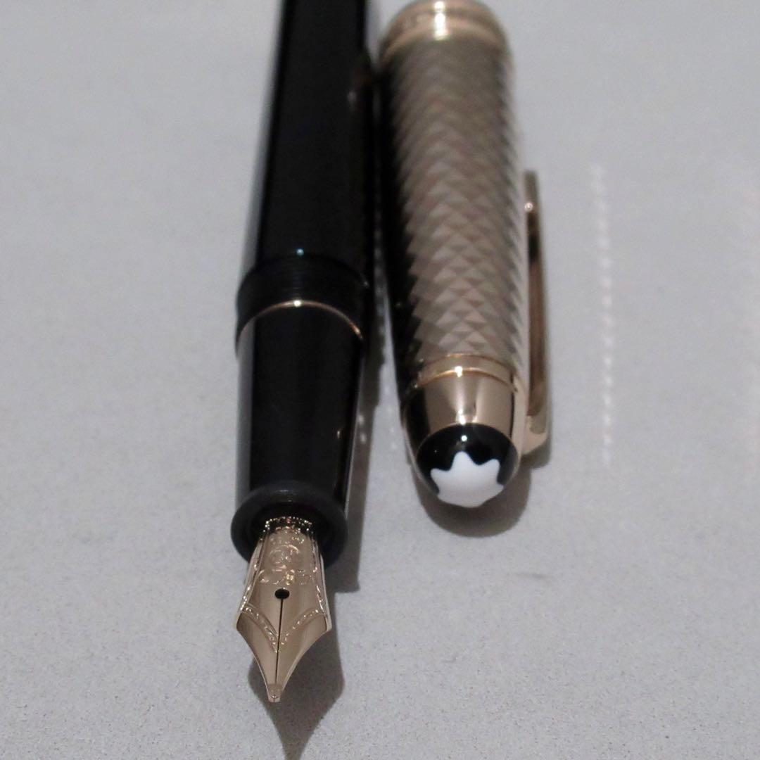 モンブラン 万年筆 145 ジオメトリックディメンション ドゥエ 105986