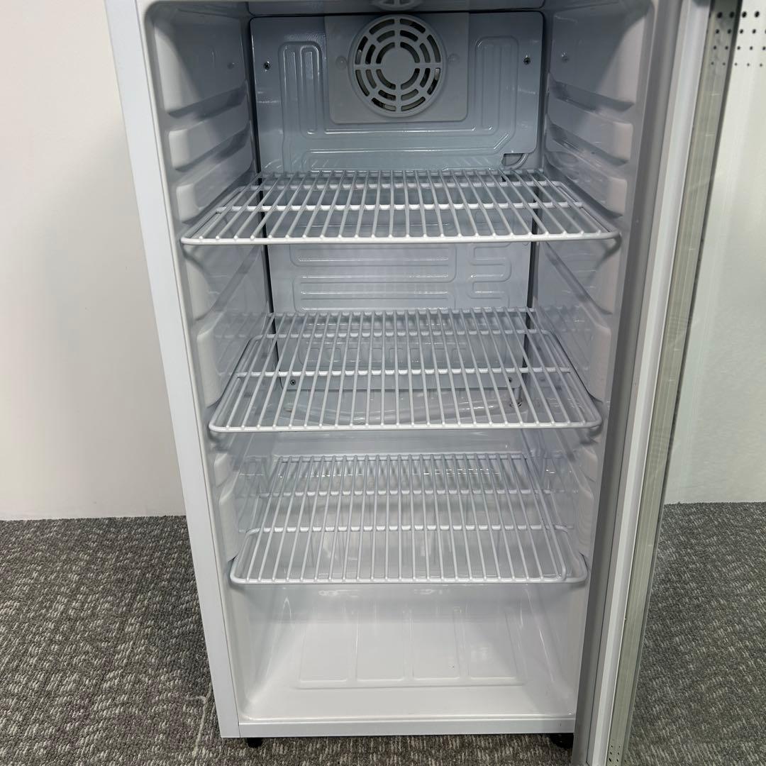 86業務用 冷蔵ショーケース オフィスコンビニ XW-105 左右開き 小型