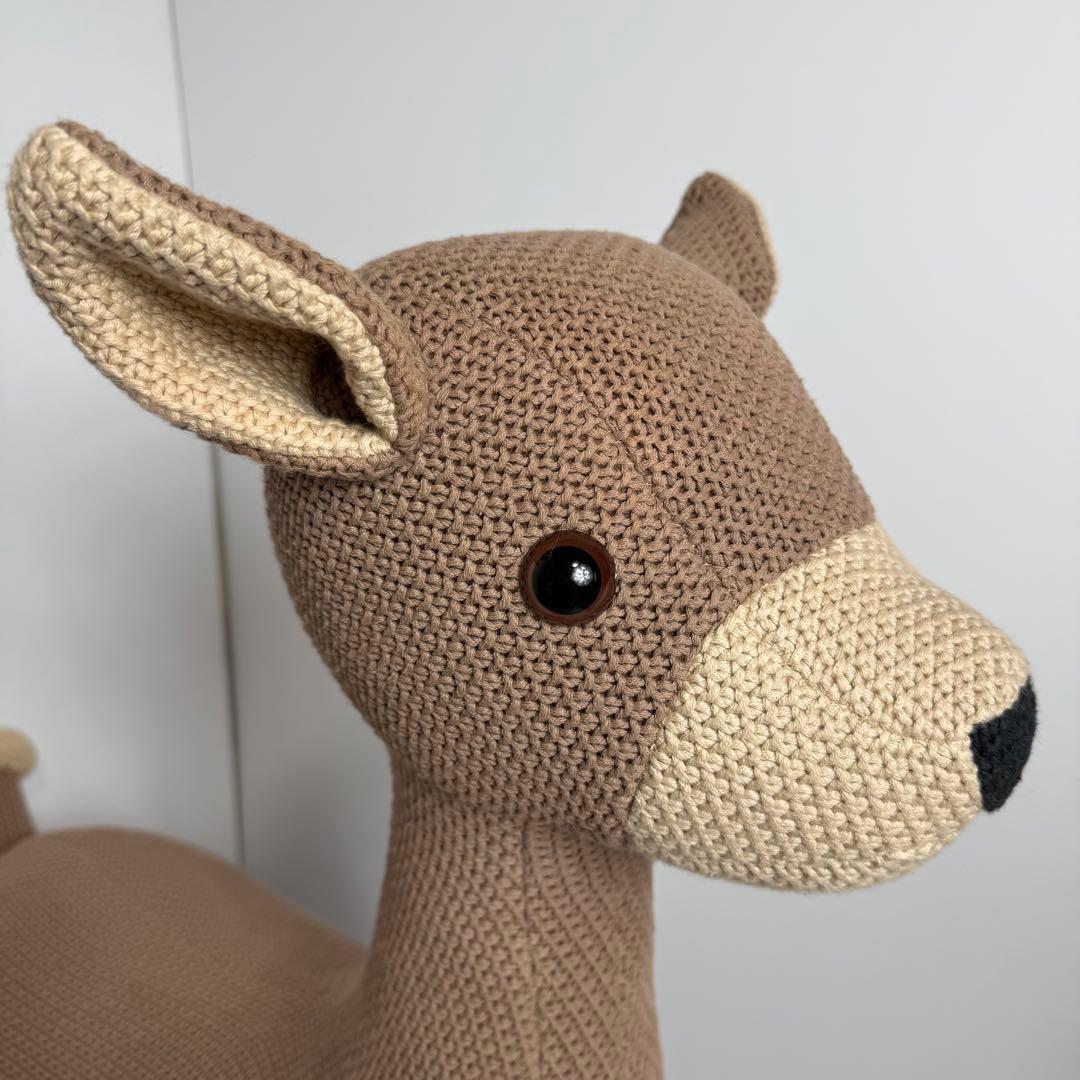 美品　関家具　スプーンミー! アニマル 耐荷重80kg スツール